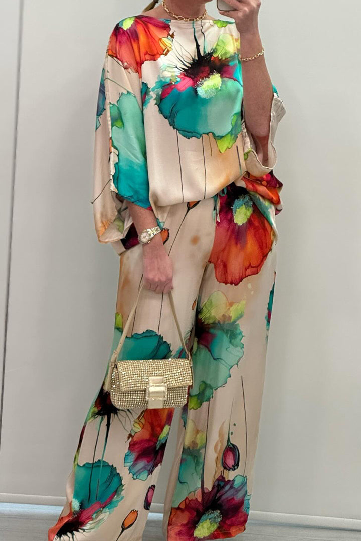 Stylish Women's Patterned Ensemble