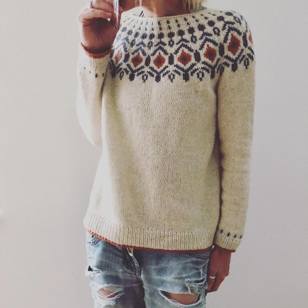Crafted Artisan Knit Sweater