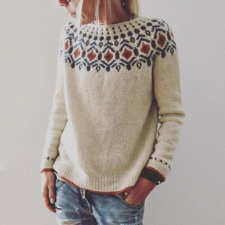 Crafted Artisan Knit Sweater