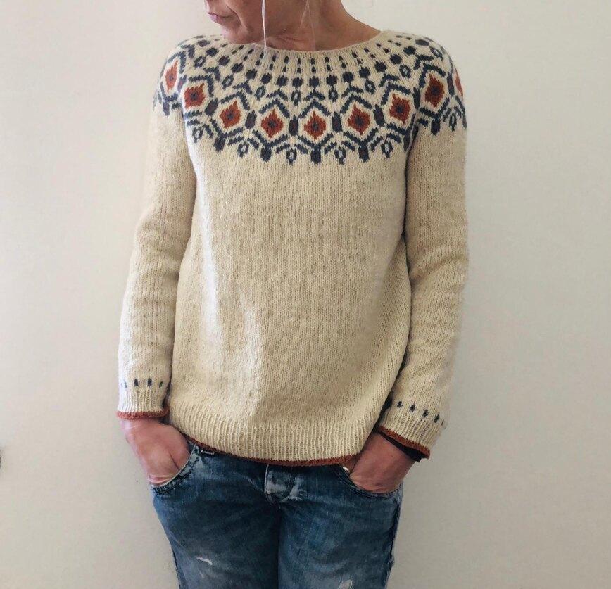 Crafted Artisan Knit Sweater