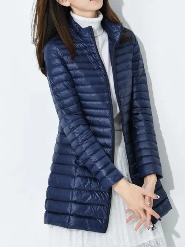 Tailored Lightweight Down Jacket for Women