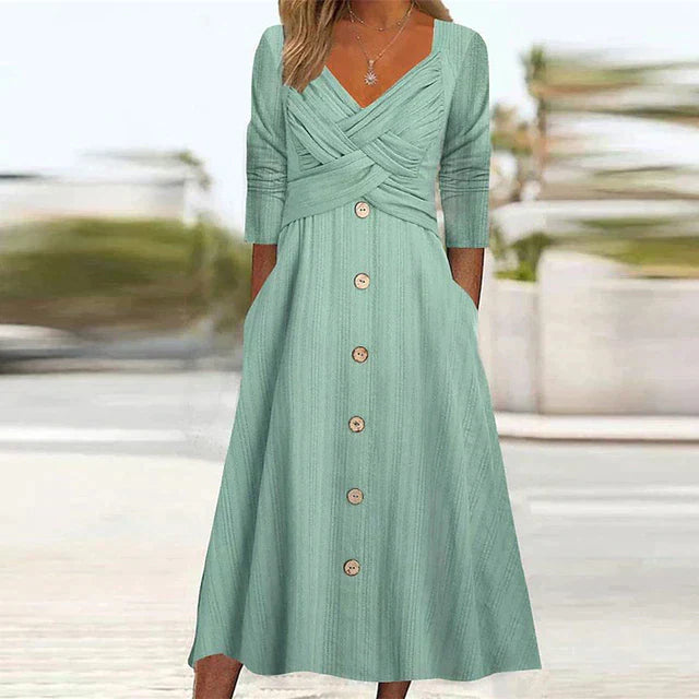 Chic Flair Elegant Summer Dress