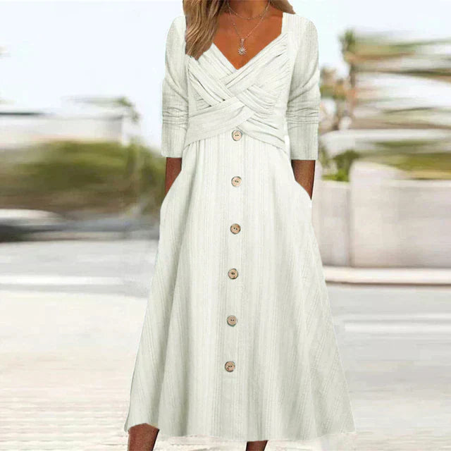 Chic Flair Elegant Summer Dress