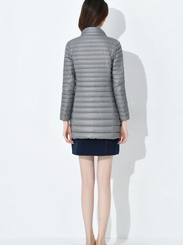 Tailored Lightweight Down Jacket for Women