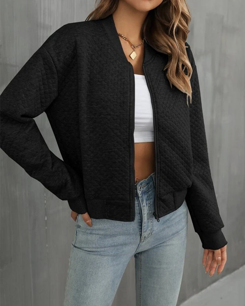 Madilyn Bomber Jacket - Chic and Versatile Outerwear