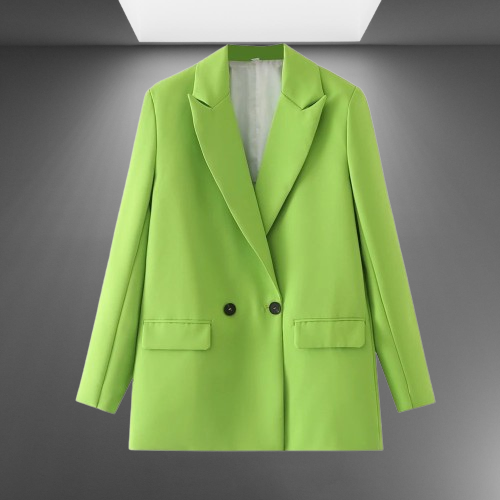 Timeless Double-Breasted Blazer for Women's Workwear