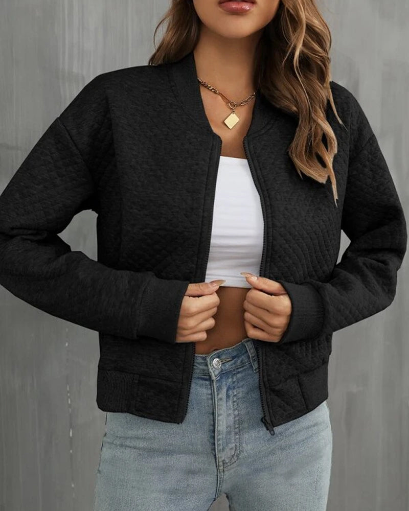 Madilyn Bomber Jacket - Chic and Versatile Outerwear