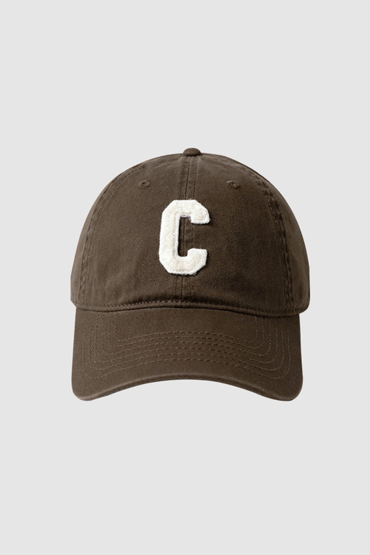 Letter C Embroidered Cap