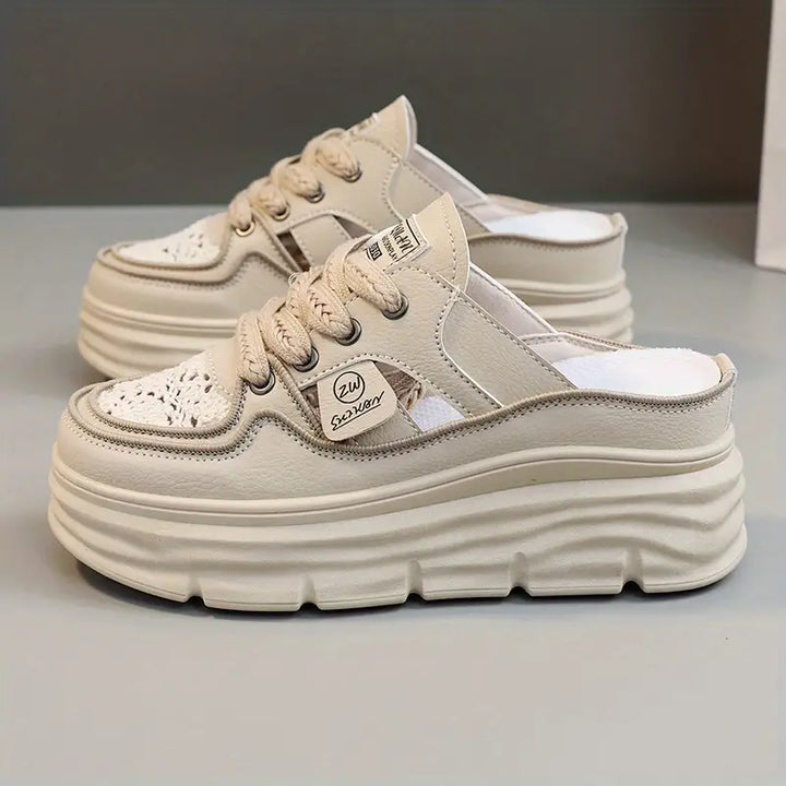 Easygoing Lightweight Platform Sneakers