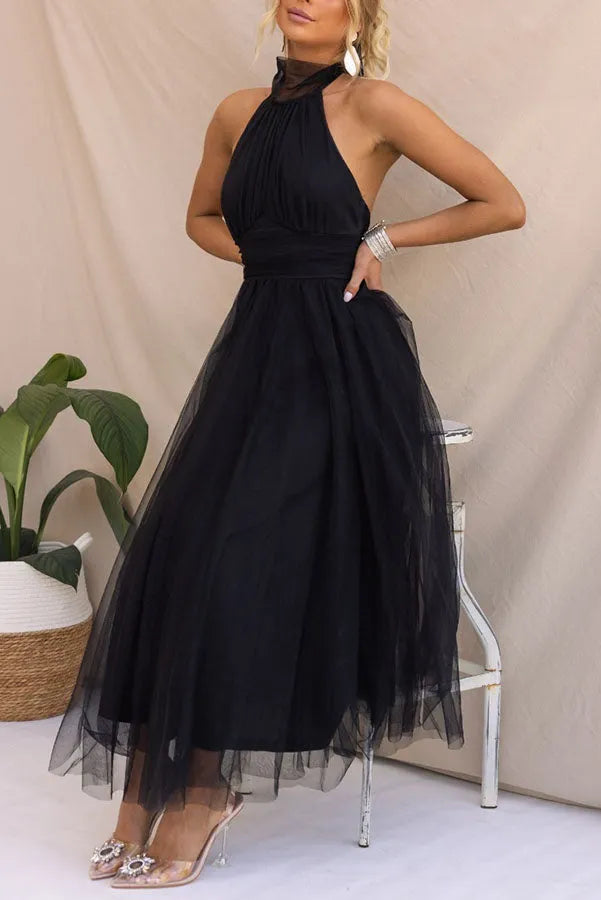 Stylish Off-Shoulder Evening Gown