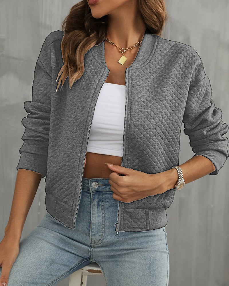 Madilyn Bomber Jacket - Chic and Versatile Outerwear