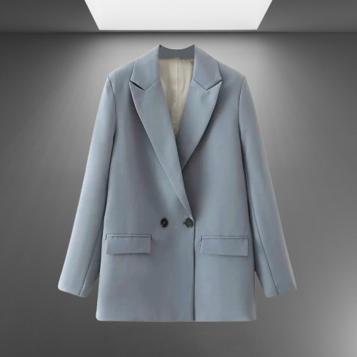 Timeless Double-Breasted Blazer for Women's Workwear