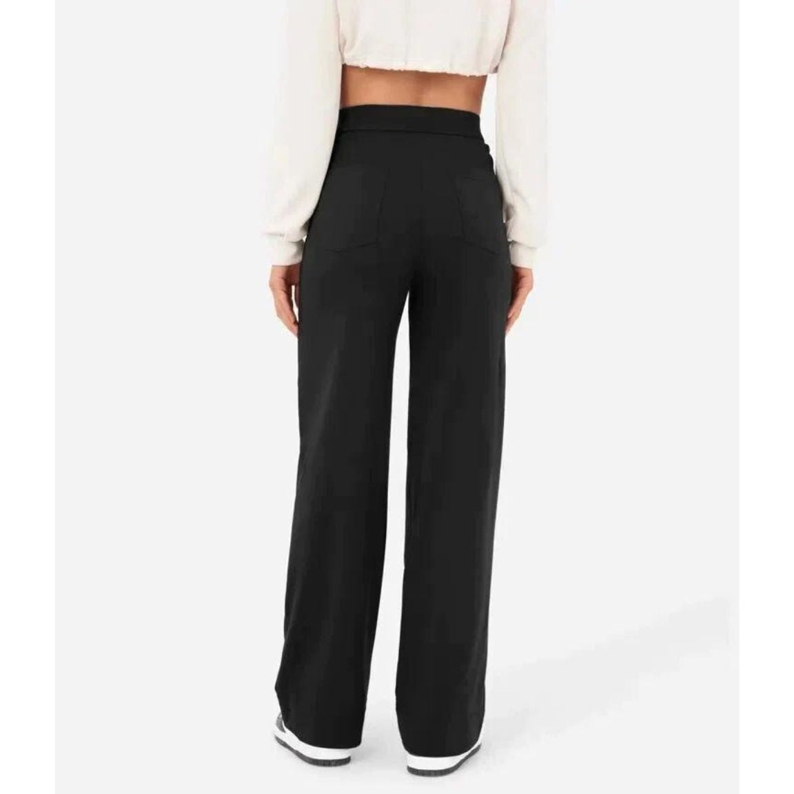 Comfortable High-Waisted Stretch Pants