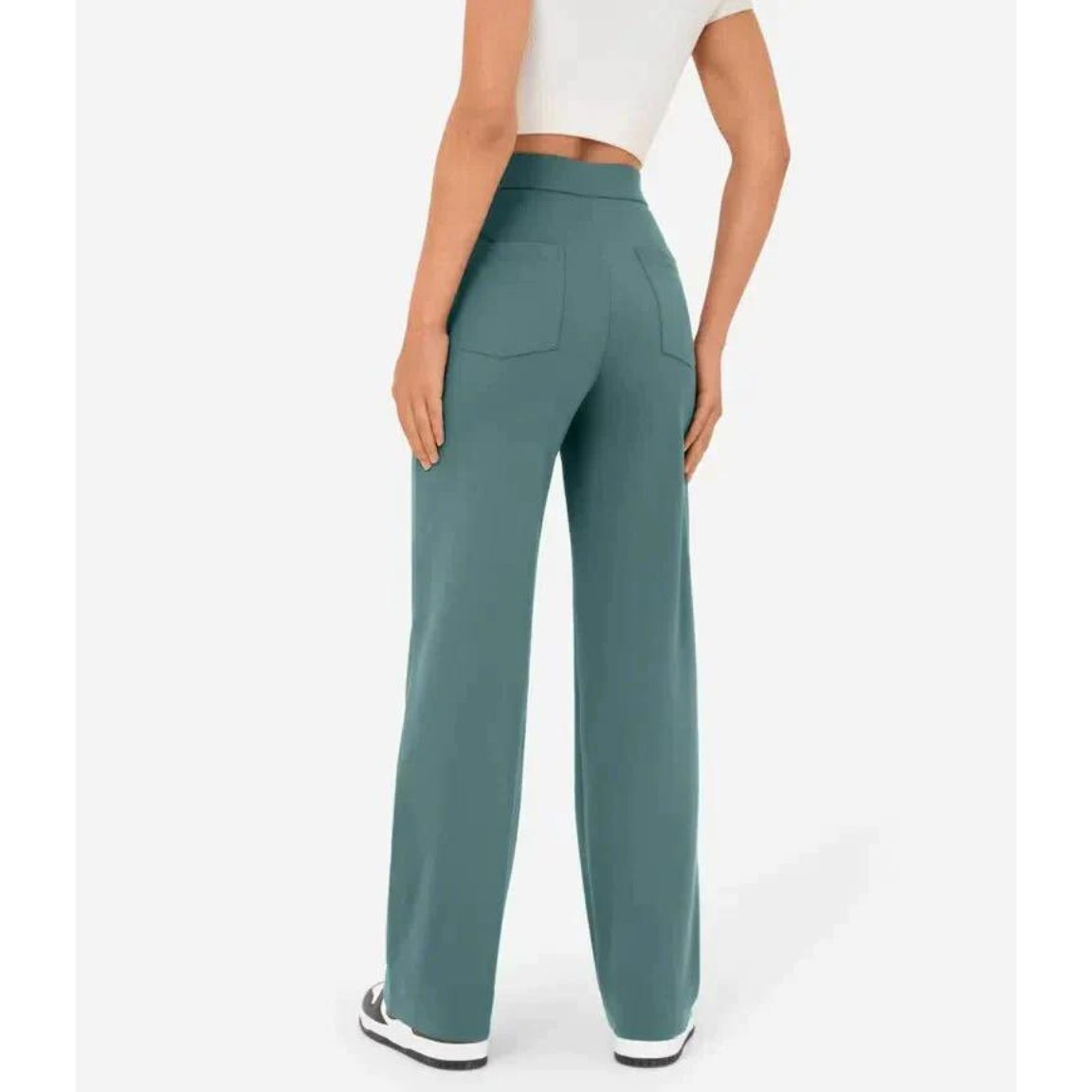 Comfortable High-Waisted Stretch Pants