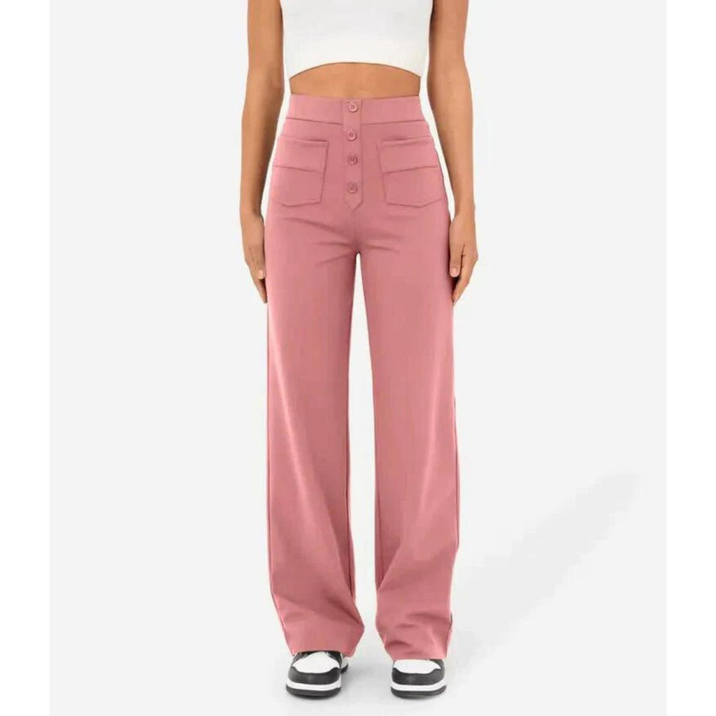 Comfortable High-Waisted Stretch Pants