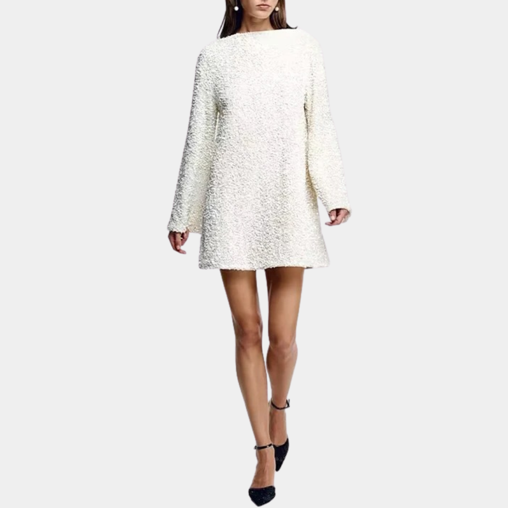 Women's Round Neck Short Sequin Dress