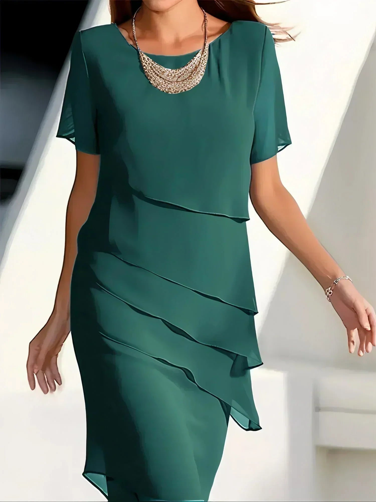Chic Silhouette-Enhancing Dress