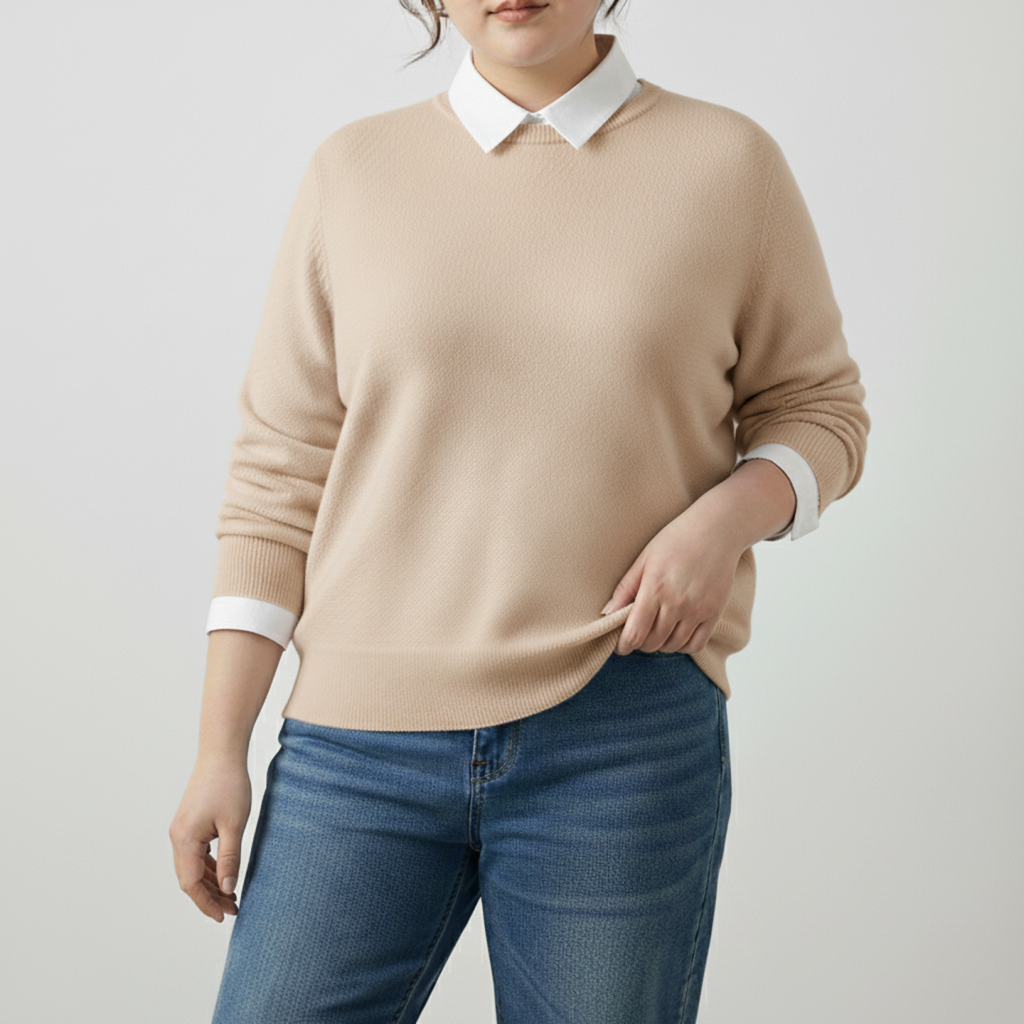Elegant Classic Knit Sweater for Women | Plus Sizes Offered