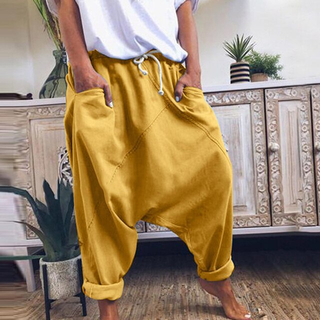 Women's Bohemian-Inspired Harem Pants