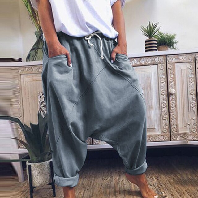Women's Bohemian-Inspired Harem Pants