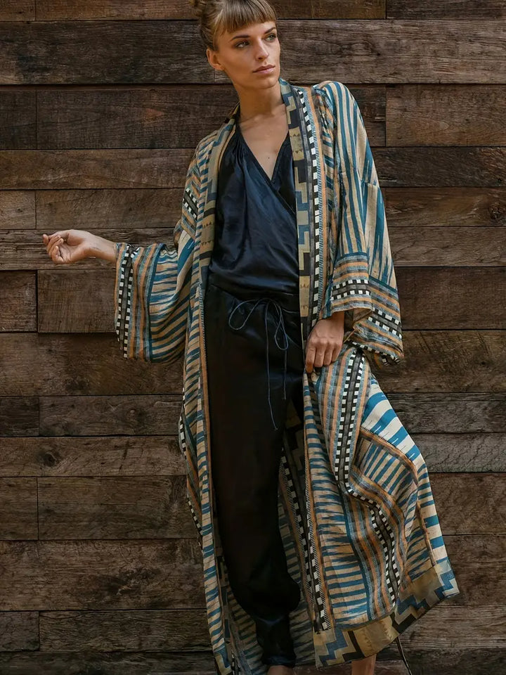 Plus Size Bohemian Style Kimono