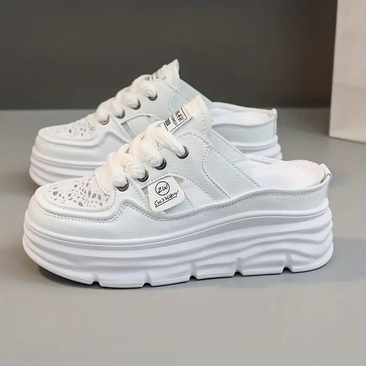 Easygoing Lightweight Platform Sneakers