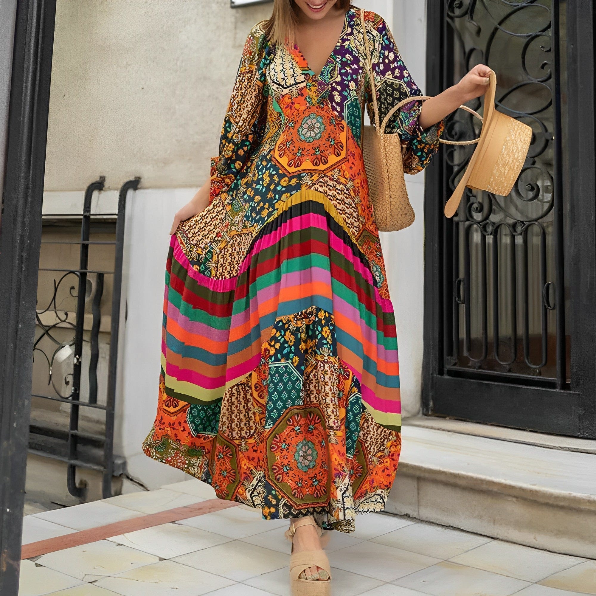 Stylish Boho-Inspired Dress