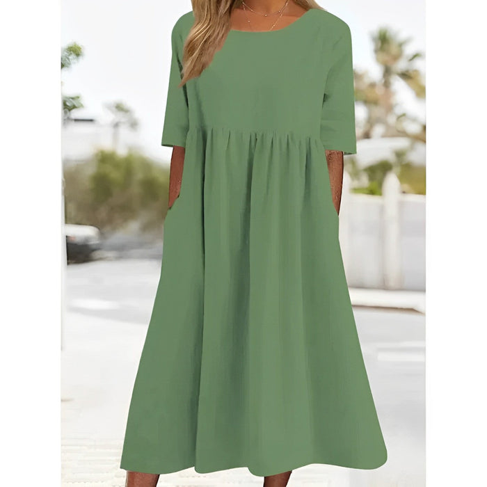 Helena - Stylish and Cozy Women's Summer Dress