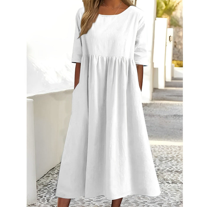 Helena - Stylish and Cozy Women's Summer Dress