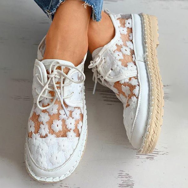 Embroidered Liz Athletic Sneakers