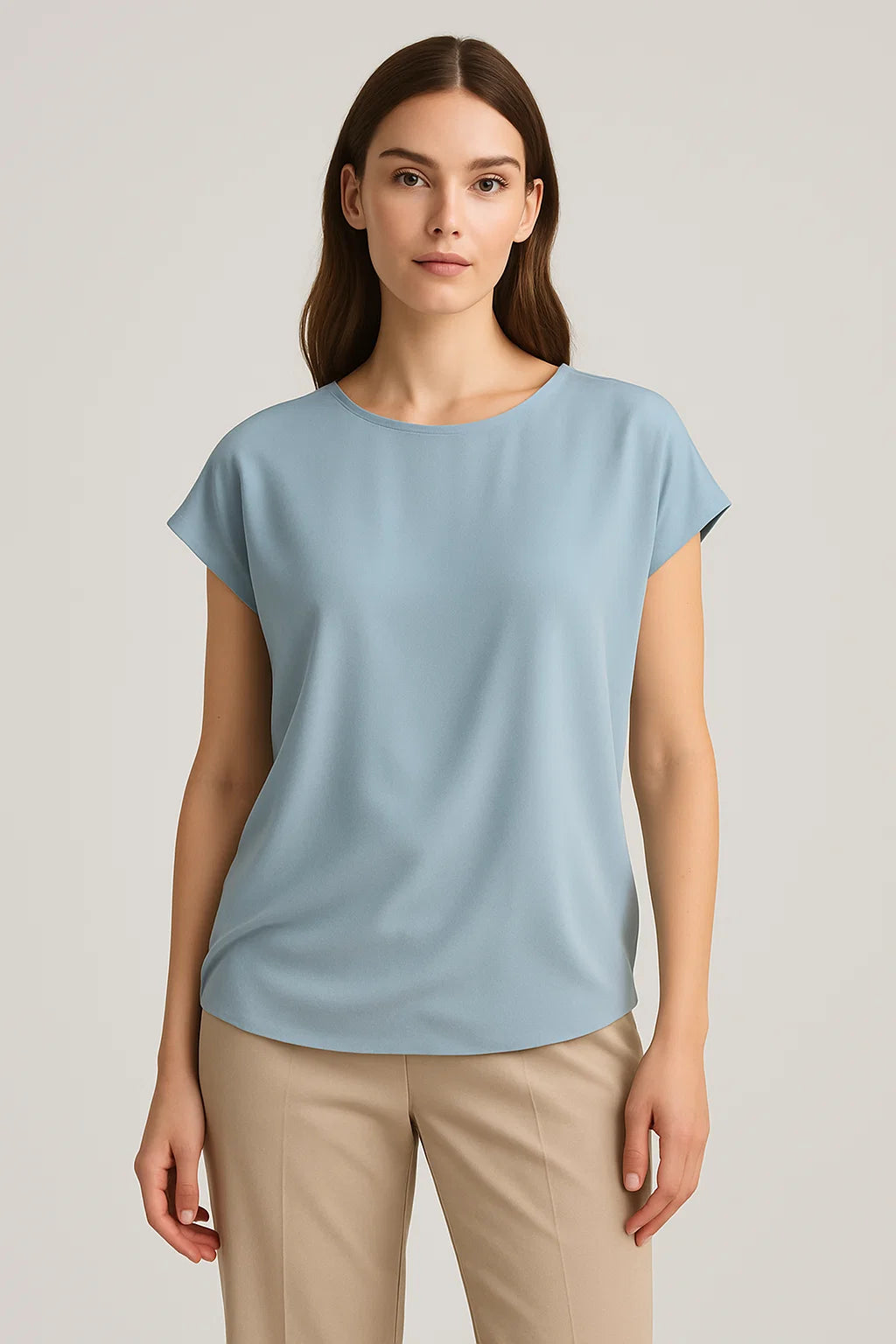 Lyra - Soft Draped Blouse
