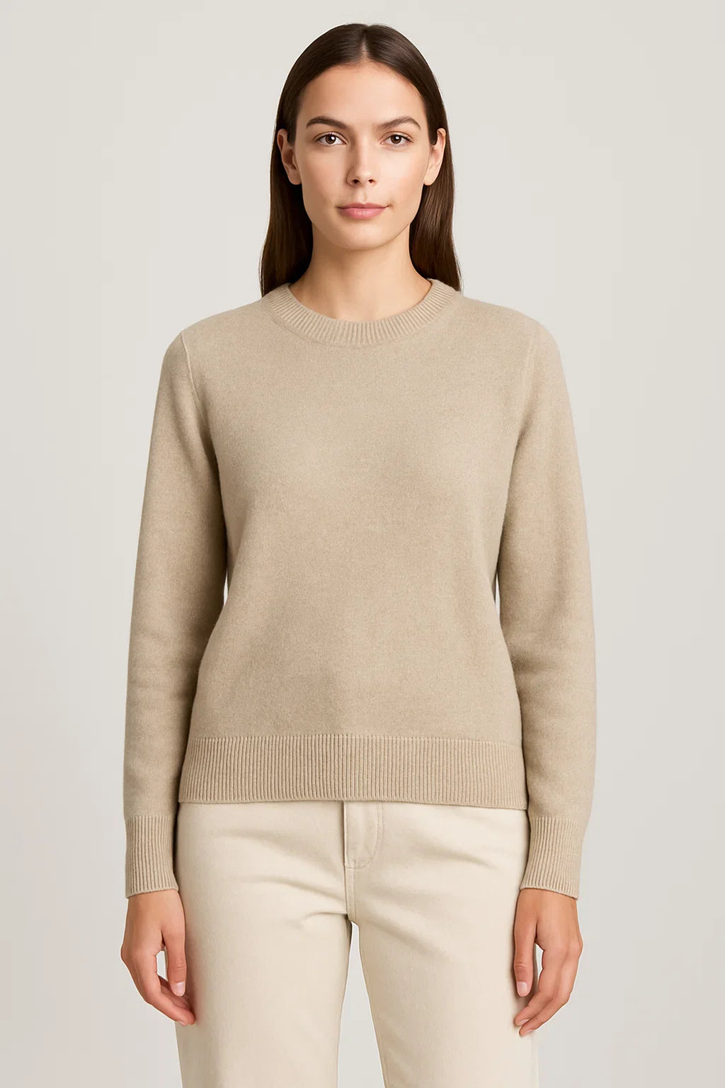 Aria - Cozy Knit Crew Sweater
