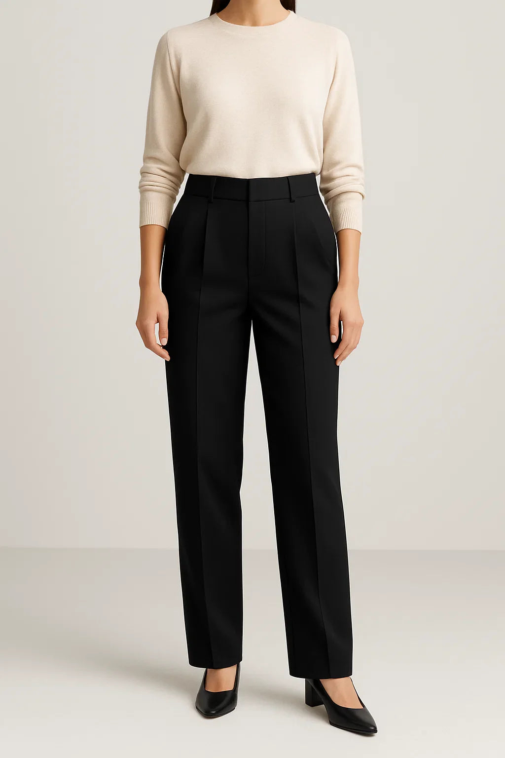 Maira - Tailored High-Rise Trousers