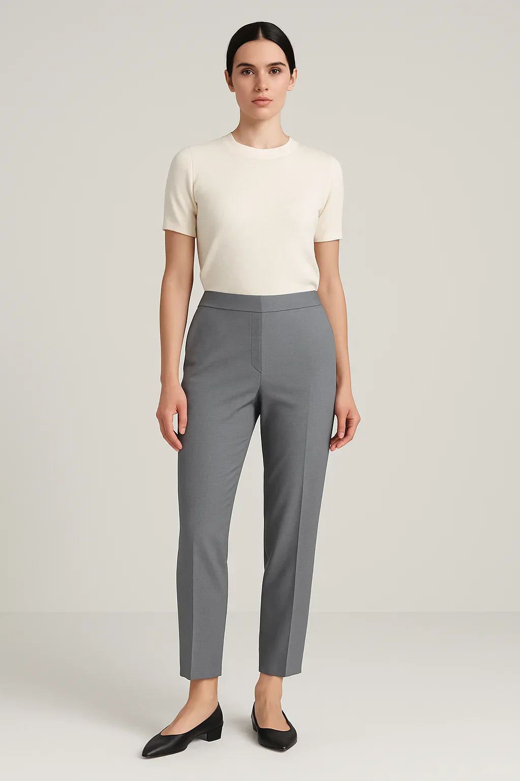 Lena - Tailored Ankle Pants